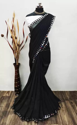 DHARMEE Georgette Embellished Blouse Material