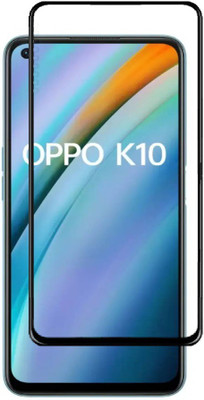 AB PRIME Edge To Edge Tempered Glass for OPPO K10 ,OPPO K10 ,K10(Pack of 1)