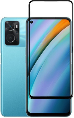 MOBIGENIX Edge To Edge Tempered Glass for OPPO K10 ,OPPO K10 ,oppo k10 ,K10(Pack of 1)