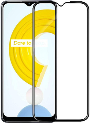 Tech Konnect Edge To Edge Tempered Glass for Realme C25(Pack of 1)