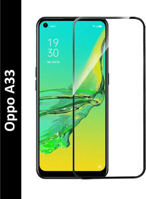 PARANDIV Edge To Edge Tempered Glass for Oppo A33(Pack of 1)
