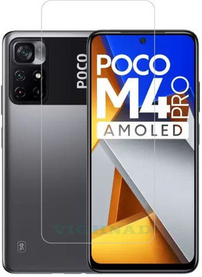 VIGHNAD Tempered Glass Guard for Poco M4 Pro 5G(Pack of 1)