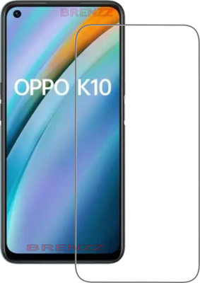 BRENZZ Tempered Glass Guard for OPPO K10(Pack of 1)