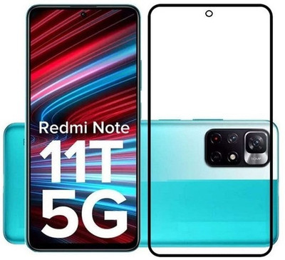 Bodoma Tempered Glass Guard for Redmi Note 11T 5G(Pack of 1)