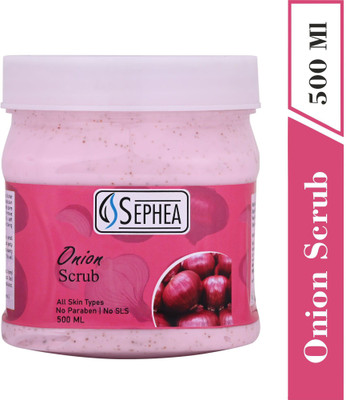 SEPHEA Onion Scrub For Face And Body 500 ml Scrub(500 ml)