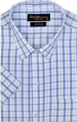 ACCOX Men Checkered Formal Multicolor Shirt