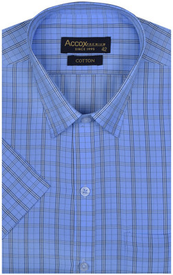 ACCOX Men Checkered Formal Multicolor Shirt
