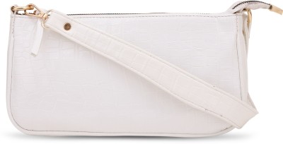 SHURAIM White Sling Bag Luxury Quality With High End Hardware