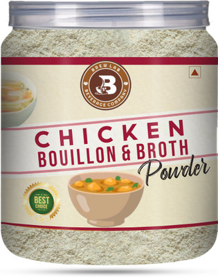 Brew Lab Chicken Bouillon & Broth Powder | For Chicken Biryanis, Gravy and Mughlai Dishes(500 g)