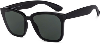 VINCENT CHASE by Lenskart Wayfarer Sunglasses(For Men, Green)