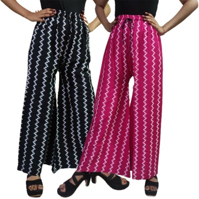 ZAIB CREATIONS Flared Women Multicolor Trousers