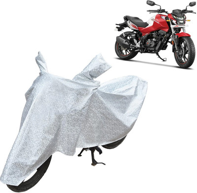 aksmit Waterproof Two Wheeler Cover for Hero(Silver)