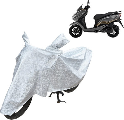 aksmit Waterproof Two Wheeler Cover for Suzuki(Burgman Street, Silver)
