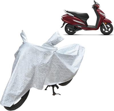 aksmit Waterproof Two Wheeler Cover for Honda(Activa 125, Silver)