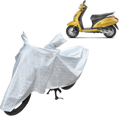 aksmit Waterproof Two Wheeler Cover for Honda(Activa 5G, Silver)