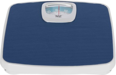 thermomate personal body weighing scale health weight machine 130KG Weighing Scale(white +blue surface)