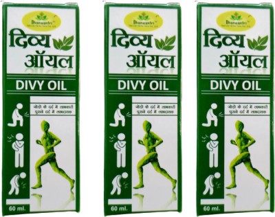 Dhanwantri Natural Herbs Care Divy Oil || 60ml(Pack of 3)