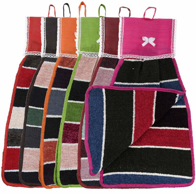 Atipriya Cotton 50 GSM Hand Towel Set(Pack of 6)