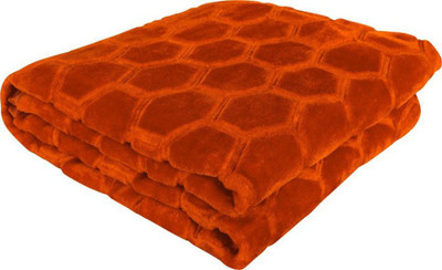 GKM Floral Double Mink Blanket for  Heavy Winter(Microfiber, Multicolor4)