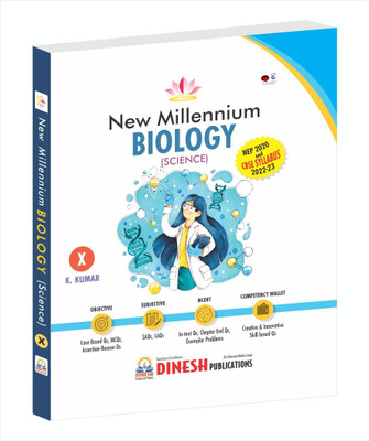 DINESH Publications' New Millennium BIOLOGY Class 10 (2022-2023 Session) (Easy and Simplified)(Paperback, K. Kumar)
