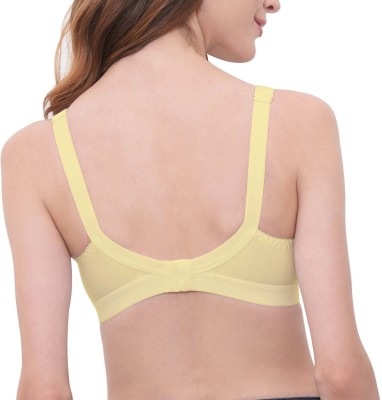 Eve's Beauty Skin Women Full Coverage Non Padded Bra(Beige)