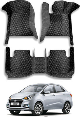 RKPSP Leatherite 7D Mat For  Maruti Suzuki Xcent(Black)