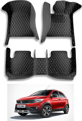 MATIES Leatherite 7D Mat For  Tata Tiago(Black)