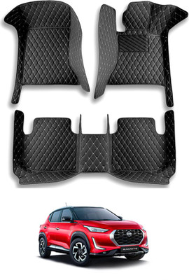 RKPSP Leatherite 7D Mat For  Nissan Magnite(Black)