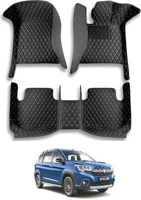 MATIES Leatherite 7D Mat For  Maruti Suzuki XL6(Black)
