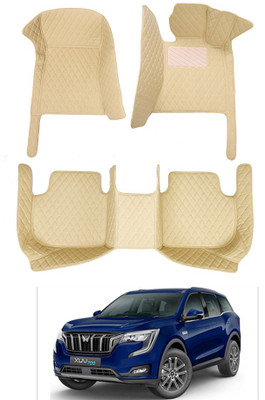 RKPSP Leatherite 7D Mat For  Mahindra Universal For Car(Beige)