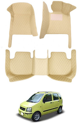 RKPSP Leatherite 7D Mat For  Maruti Suzuki WagonR(Beige)