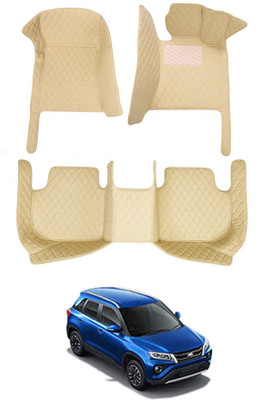 RKPSP Leatherite 7D Mat For  Toyota Urban Cruiser(Beige)