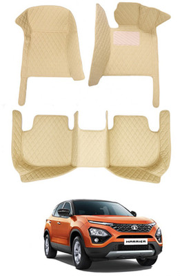 RKPSP Leatherite 7D Mat For  Tata Harrier(Beige)