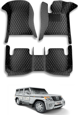 RKPSP Leatherite 7D Mat For  Mahindra Bolero(Black)