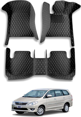 RKPSP Leatherite 7D Mat For  Toyota Innova(Black)