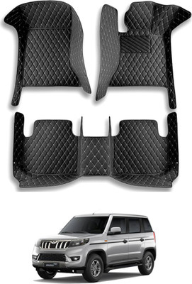 RKPSP Leatherite 7D Mat For  Mahindra Bolero(Black)