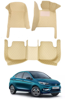 RKPSP Leatherite 7D Mat For  Tata Tigor EV(Beige)