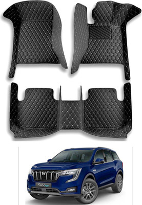 MATIES Leatherite 7D Mat For  Mahindra XUV(Black)