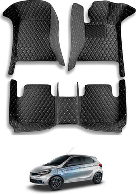 RKPSP Leatherite 7D Mat For  Tata Tiago(Black)