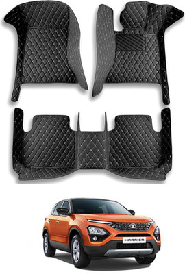 RKPSP Leatherite 7D Mat For  Tata Harrier(Black)