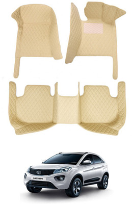 RKPSP Leatherite 7D Mat For  Tata Nexon(Beige)
