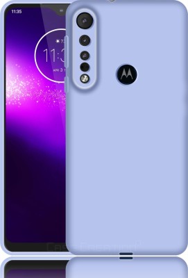 CASE CREATION Back Cover for Motorola Moto G8 Play Liquid TPU Silicon OG Premium Case Cover(Purple, Waterproof, Pack of: 1)