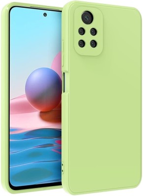 Wellchoice Back Cover for POCO X4 PRO 5G ( Liquid Silicone )(Green, Grip Case, Silicon, Pack of: 1)