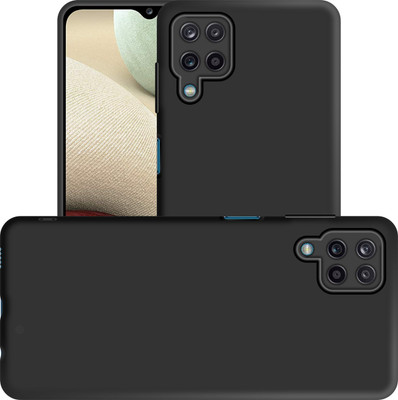 CASE CREATION Back Cover for Samsung Galaxy F12(Black, Pack of: 1)