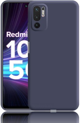 CASE CREATION Back Cover for Redmi Note 10T Liquid TPU Silicon OG Premium Case Cover(Blue, Waterproof, Pack of: 1)