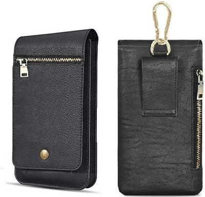 realtech Pouch for Oppo Find X5 / Oppo Find X5 Lite / Oppo Reno7 5G / Oppo Reno7 Z 5G(Black, Dual Protection, Pack of: 1)