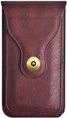 HITFIT Pouch for Redmi Note 11 SE / Redmi 12 Lite / Redmi Civi 2(Red, Magnetic Case, Pack of: 1)