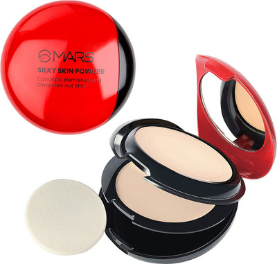 MARS 2 in 1 Silky Skin Conceals Compact(Shade-02, 20 g)