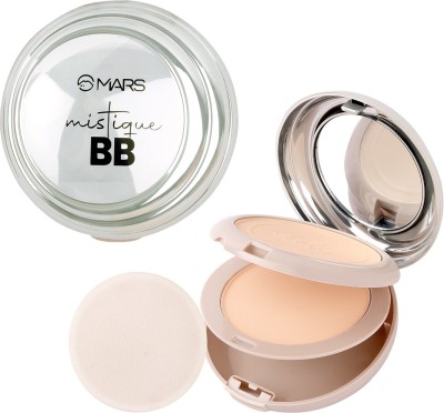 MARS 2 in 1 BB Mystique Compact Powder, 20g (P401-02) Compact(Shade-02, 20 g)