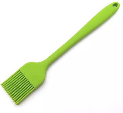KitchenFest Large Kitchen Silicone Oil Cooking Brush for Grilling, Tandoor, Baking Silicone Flat Pastry Brush(Pack of 1)